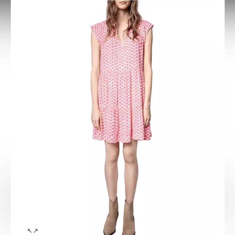 Zadig & Voltaire Rito Eyes Mini Dress